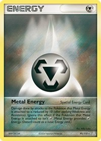 Metal Energy (Special) 95/110 EX Holon Phantoms Reverse Holo Pokémon card