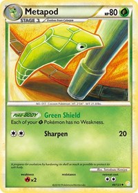 Metapod 46/123 · Reverse Holo