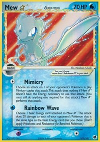 Mew Star (Delta Species) 101/101
