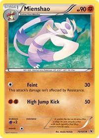 Mienshao 70/101 · Reverse Holo