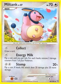 Miltank 44/100 · Reverse Holo