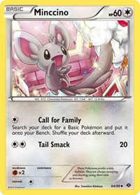 Minccino 84/99 · Reverse Holo