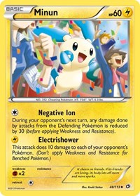 Minun 48/113 · Reverse Holo