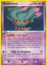 Misdreavus 25/109 · Reverse Holo