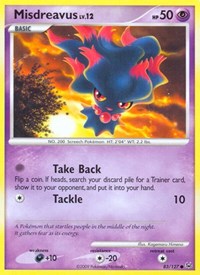 Misdreavus 83/127 · Reverse Holo