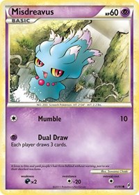 Misdreavus 65/95 · Reverse Holo