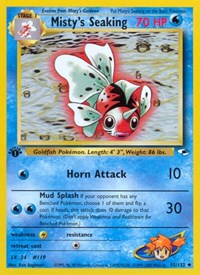 Misty's Seaking 055/132 · 1st Edition
