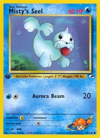 Misty's Seel 088/132 · 1st Edition