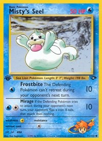 Misty's Seel 091/132 · 1st Edition