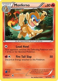 Monferno 16/135 · Reverse Holo