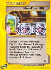 Moo-Moo Milk 155/165 Expedition Pokémon card