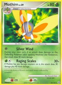 Mothim 33/132 · Reverse Holo