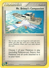 Mr. Briney's Compassion 87/97 EX Dragon Reverse Holo Pokémon card