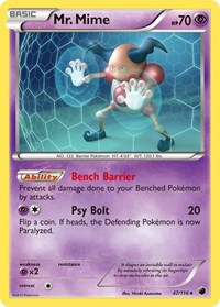 Mr. Mime 47/116 · Reverse Holo