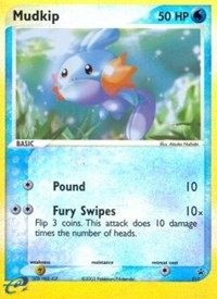 Mudkip (e-League) 010 · Reverse Holo