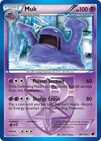 Muk (Team Plasma) 46/116 · Reverse Holo