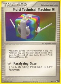 Multi Technical Machine 01 009/017 POP Series 2 Pokémon card