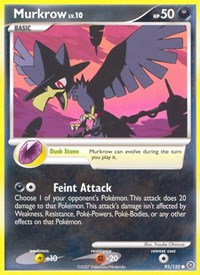 Murkrow 95/132 · Reverse Holo
