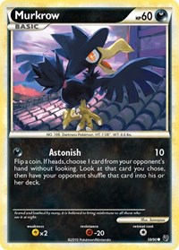 Murkrow 58/90 · Reverse Holo