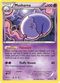 Musharna 59/99 · Reverse Holo