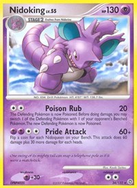 Nidoking 34/132 · Reverse Holo
