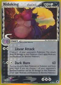 Nidoking (Delta Species) 6/101 · Reverse Holo