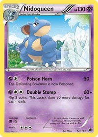 Nidoqueen 42/116 · Reverse Holo