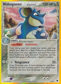 Nidoqueen (Delta Species) 7/101 · Reverse Holo