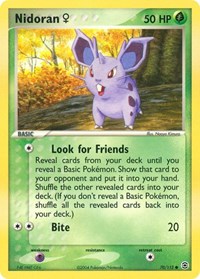 Nidoran F 70/112 · Reverse Holo