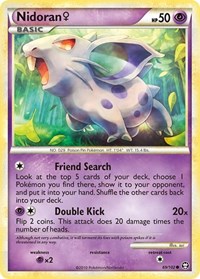 Nidoran F 69/102 · Reverse Holo