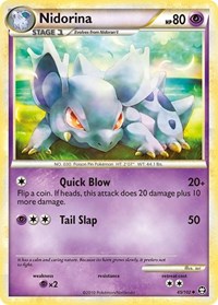 Nidorina 45/102 · Reverse Holo