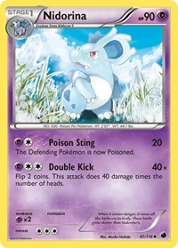 Nidorina 41/116 · Reverse Holo