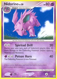 Nidorino 57/132 · Reverse Holo