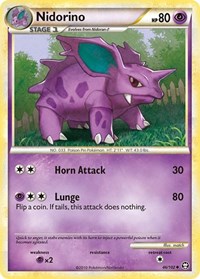 Nidorino 46/102 · Reverse Holo