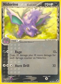 Nidorino (Delta Species) 35/101 · Reverse Holo