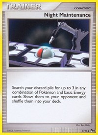 Night Maintenance 009/017 POP Series 8 Pokémon card