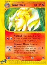 Ninetales 057/165 · Reverse Holo