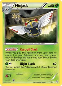 Ninjask 11/124 · Reverse Holo