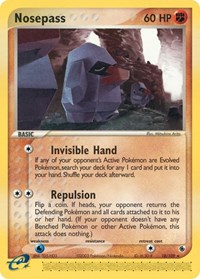 Nosepass 18/109 · Reverse Holo