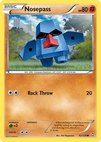 Nosepass 62/124 · Reverse Holo