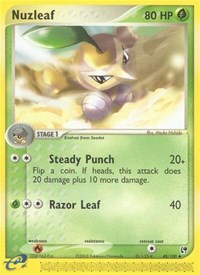 Nuzleaf 48/100 · Reverse Holo