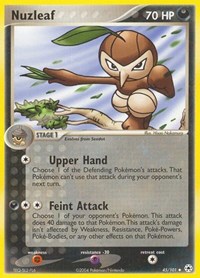 Nuzleaf 45/101 · Reverse Holo