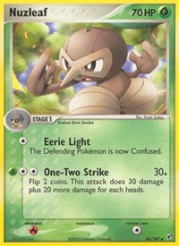 Nuzleaf 43/107 · Reverse Holo