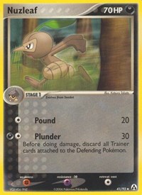 Nuzleaf 41/92 · Reverse Holo