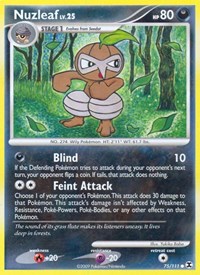 Nuzleaf 75/111 · Reverse Holo