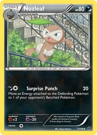 Nuzleaf 71/99 · Reverse Holo