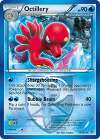Octillery (Team Plasma) 19/101 · Reverse Holo