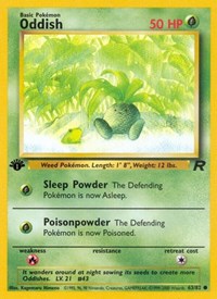 Oddish 63/82 · 1st Edition