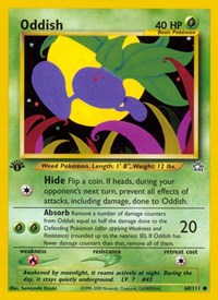 Oddish 068/111 · 1st Edition