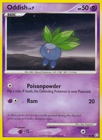 Oddish 112/146 · Reverse Holo